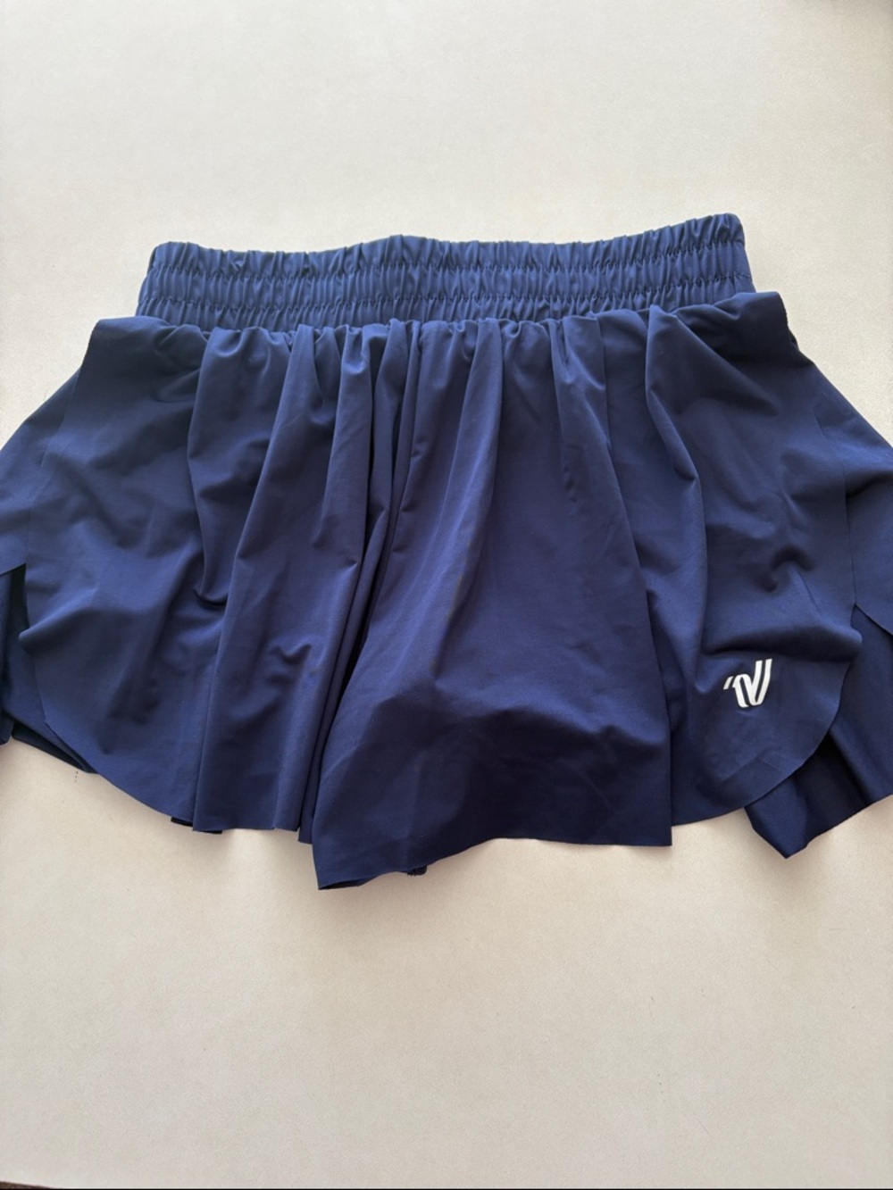 Varsity flowy cheer shorts